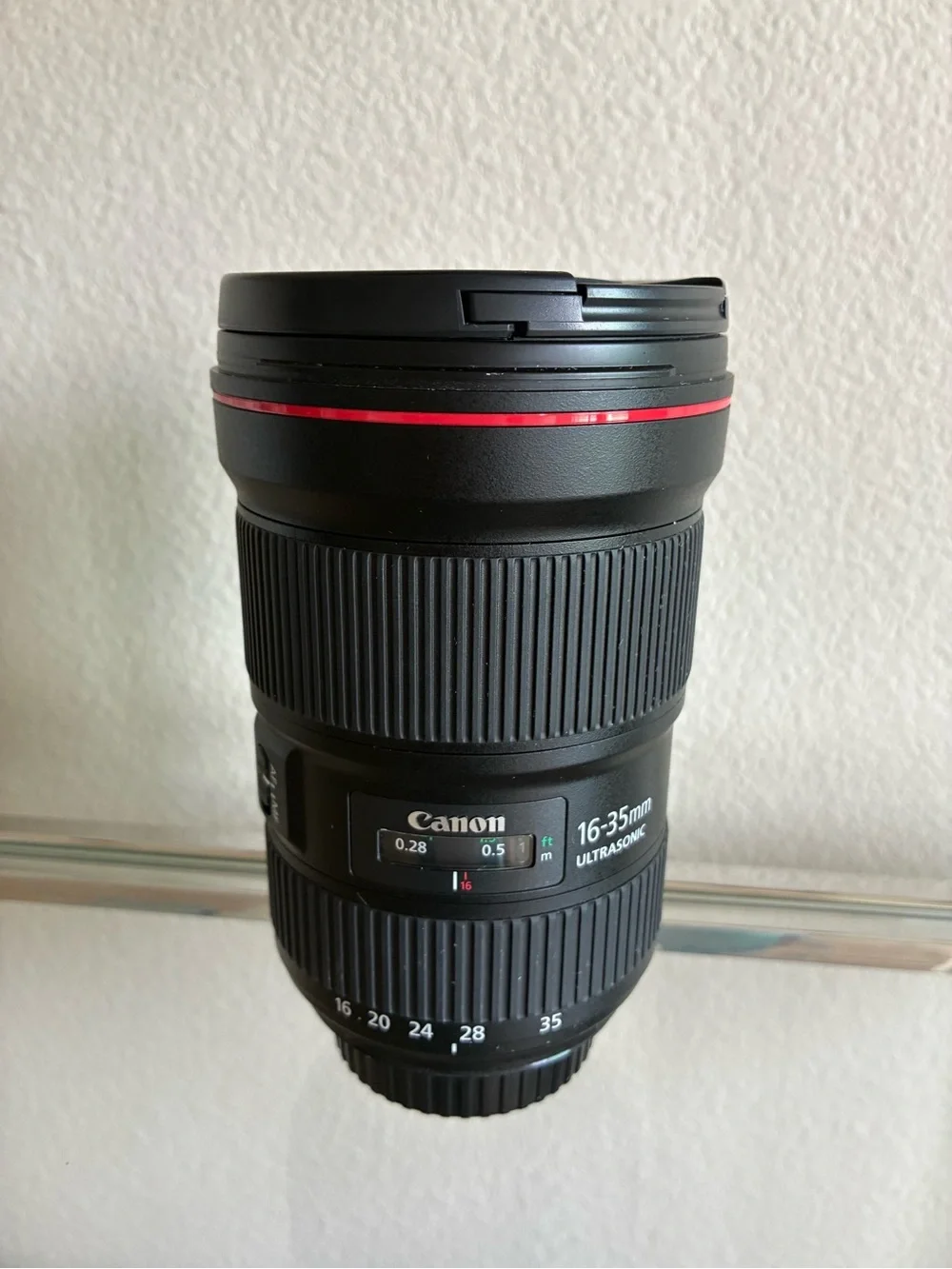 Canon 16-35mm Ultrasonic Wide-Angle Lens - Black with Red Ring